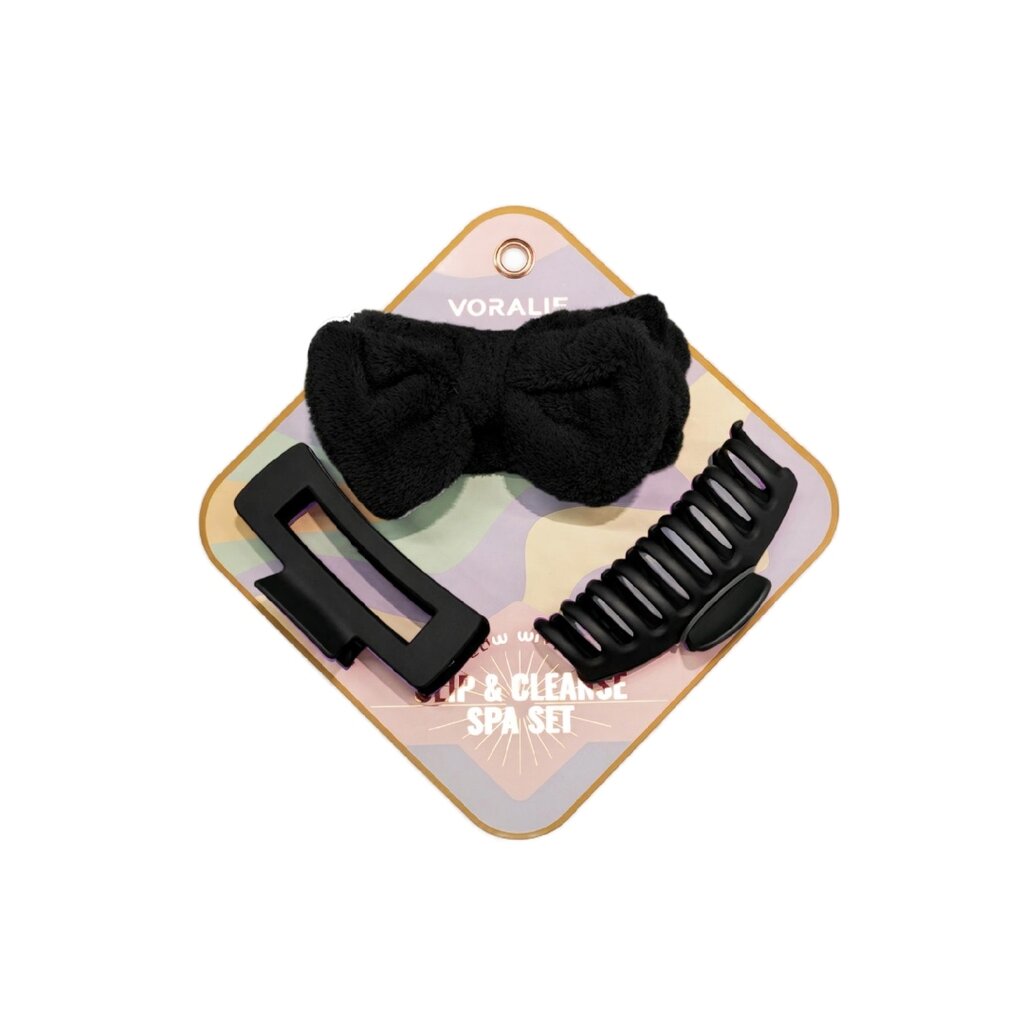 VR-21 Clip & Cleanse Spa Set (Black)