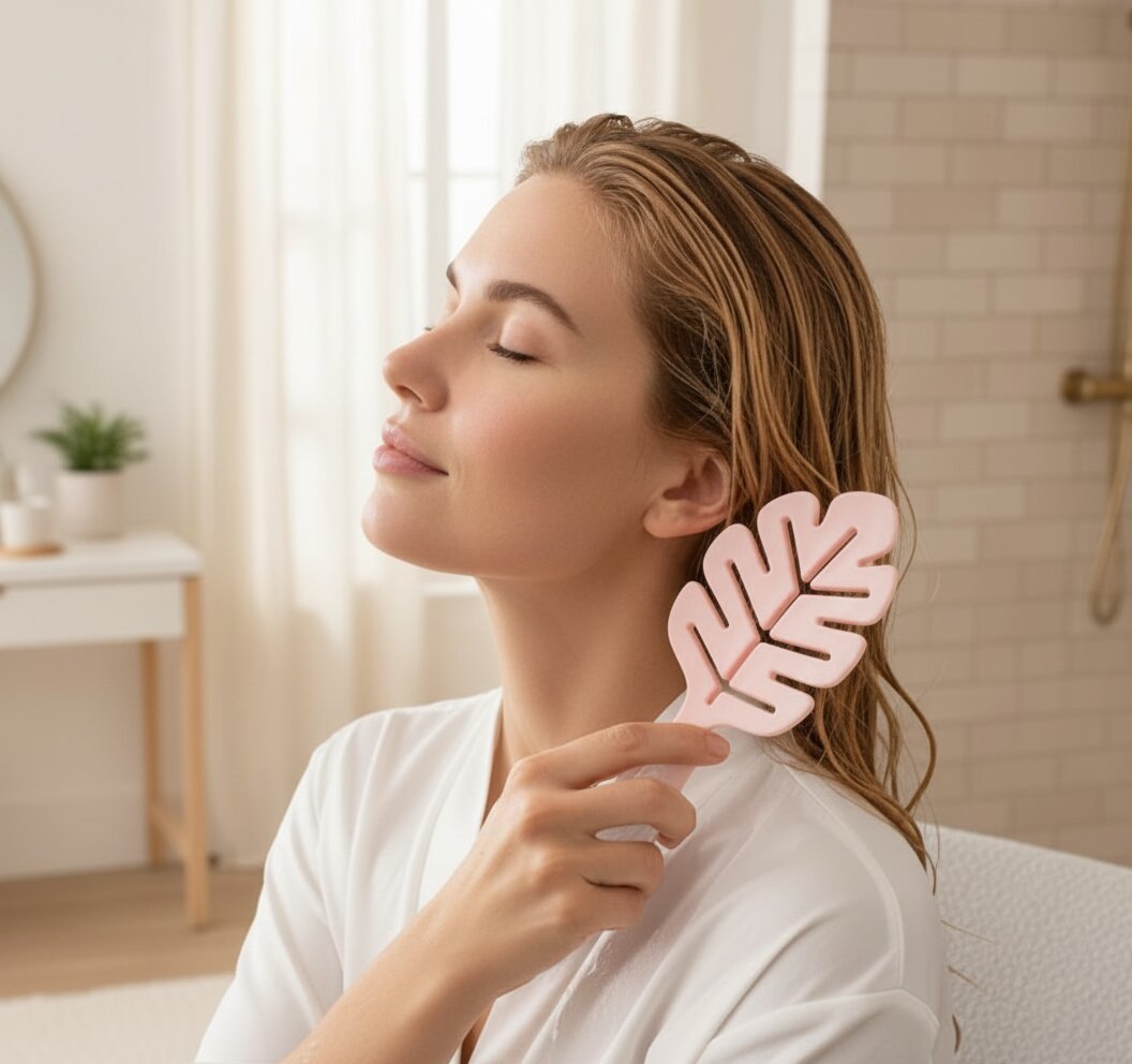 VR-06 Scalp Serenity Brush (Pink)